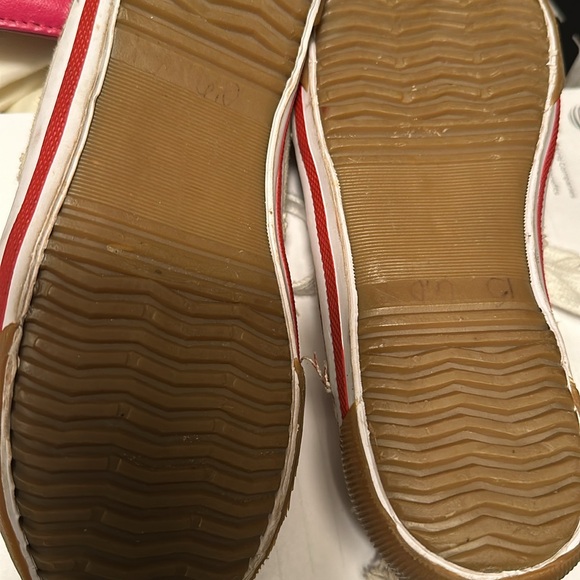 Steve Madden women P-Jolt Patchwork Sneaker Shoe Size 6 White - Picture 5 of 7